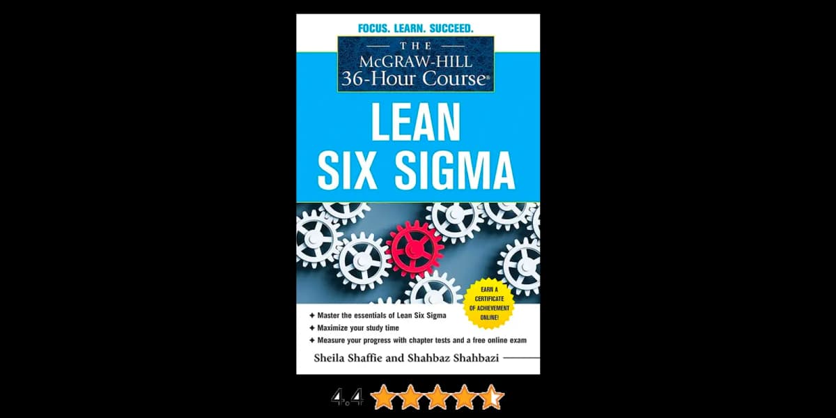 The McGraw-Hill 36-Hour Course: Lean Six Sigma by Sheila Shaffie and Shahbaz Shahbazi